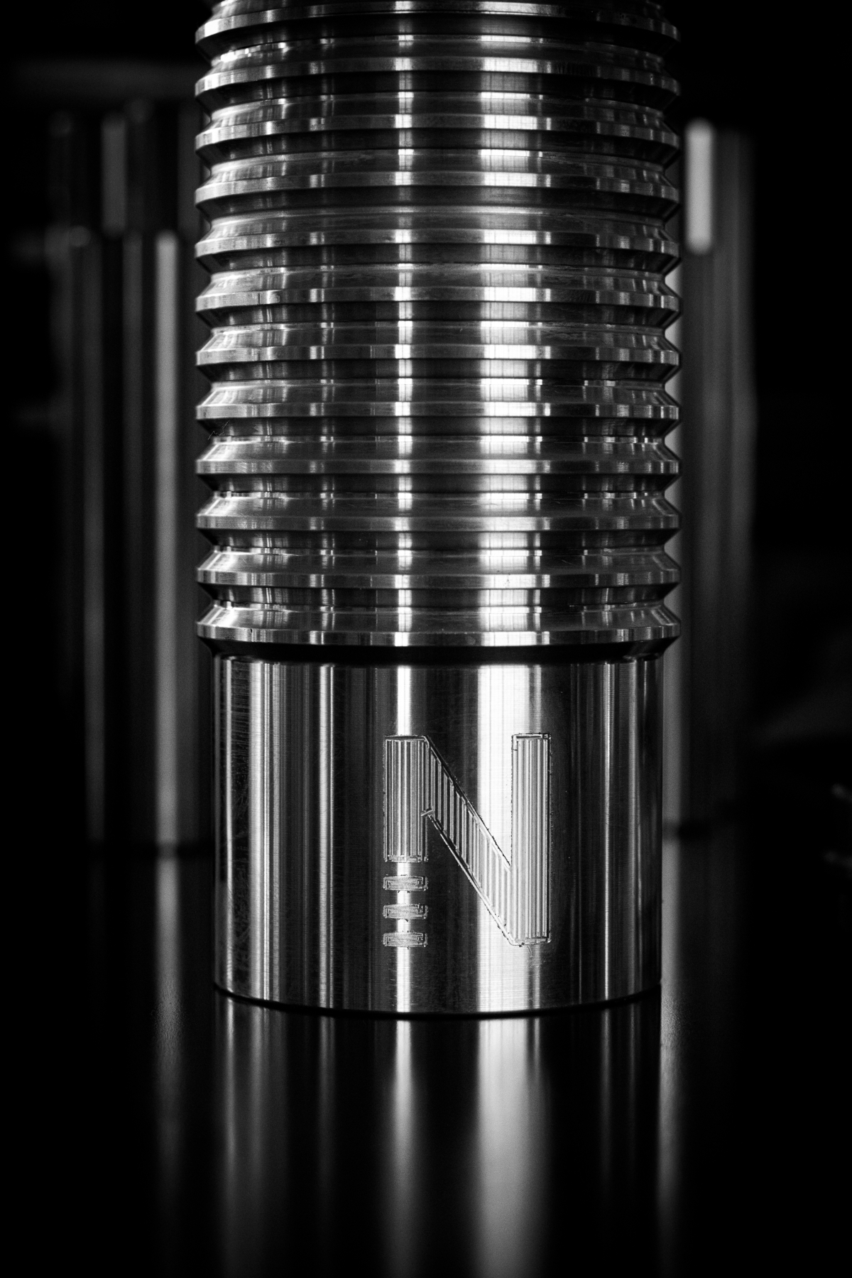 CNC machined Nimbus component